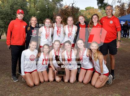 Thumbnail 1 in CIF State Cross Country Championships (Girls Awards) photogallery.
