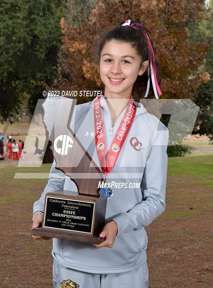 Thumbnail 3 in CIF State Cross Country Championships (Girls Awards) photogallery.