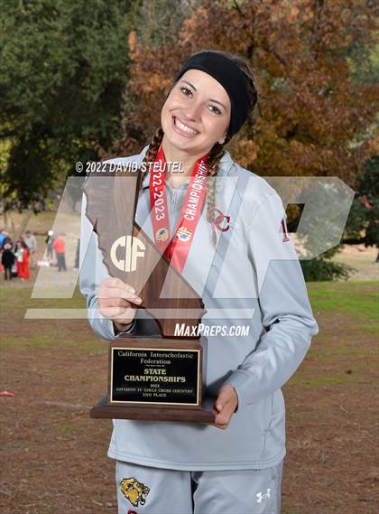 Thumbnail 3 in CIF State Cross Country Championships (Girls Awards) photogallery.