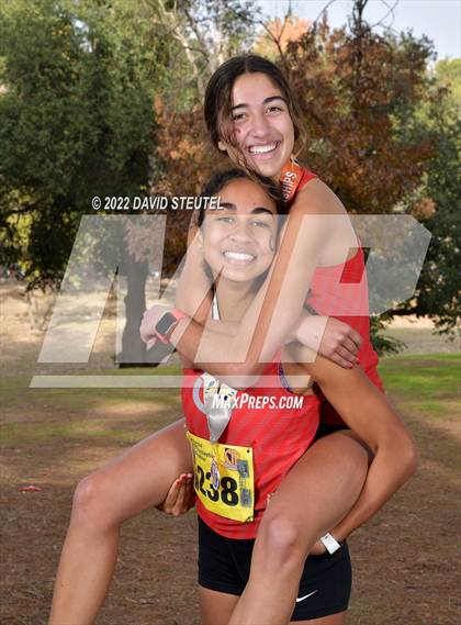 Thumbnail 2 in CIF State Cross Country Championships (Girls Awards) photogallery.