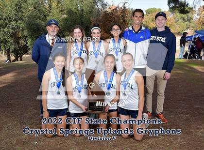 Thumbnail 1 in CIF State Cross Country Championships (Girls Awards) photogallery.