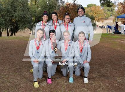 Thumbnail 2 in CIF State Cross Country Championships (Girls Awards) photogallery.