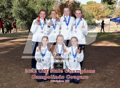 Thumbnail 2 in CIF State Cross Country Championships (Girls Awards) photogallery.