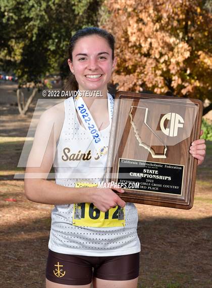 Thumbnail 1 in CIF State Cross Country Championships (Girls Awards) photogallery.