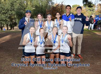 Thumbnail 2 in CIF State Cross Country Championships (Girls Awards) photogallery.