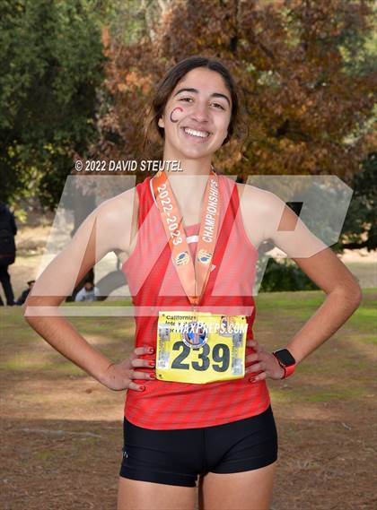 Thumbnail 1 in CIF State Cross Country Championships (Girls Awards) photogallery.