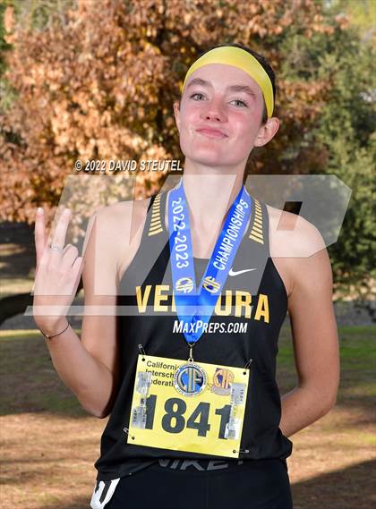 Thumbnail 3 in CIF State Cross Country Championships (Girls Awards) photogallery.