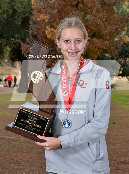 Thumbnail 3 in CIF State Cross Country Championships (Girls Awards) photogallery.