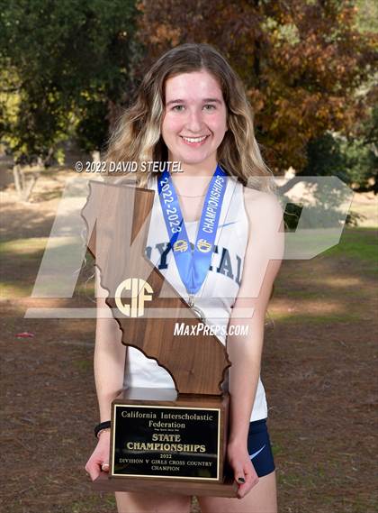 Thumbnail 1 in CIF State Cross Country Championships (Girls Awards) photogallery.