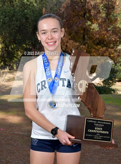 Thumbnail 1 in CIF State Cross Country Championships (Girls Awards) photogallery.