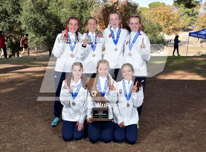 Thumbnail 1 in CIF State Cross Country Championships (Girls Awards) photogallery.