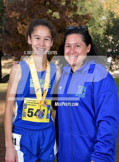 Thumbnail 3 in CIF State Cross Country Championships (Girls Awards) photogallery.