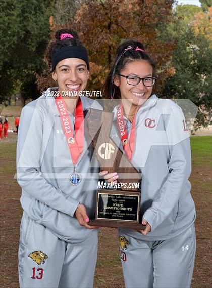 Thumbnail 3 in CIF State Cross Country Championships (Girls Awards) photogallery.