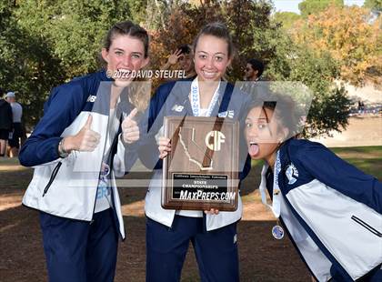 Thumbnail 1 in CIF State Cross Country Championships (Girls Awards) photogallery.