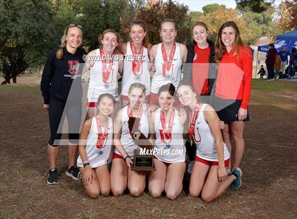 Thumbnail 1 in CIF State Cross Country Championships (Girls Awards) photogallery.