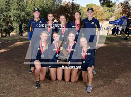 Thumbnail 2 in CIF State Cross Country Championships (Girls Awards) photogallery.