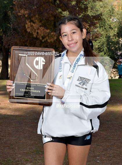 Thumbnail 1 in CIF State Cross Country Championships (Girls Awards) photogallery.