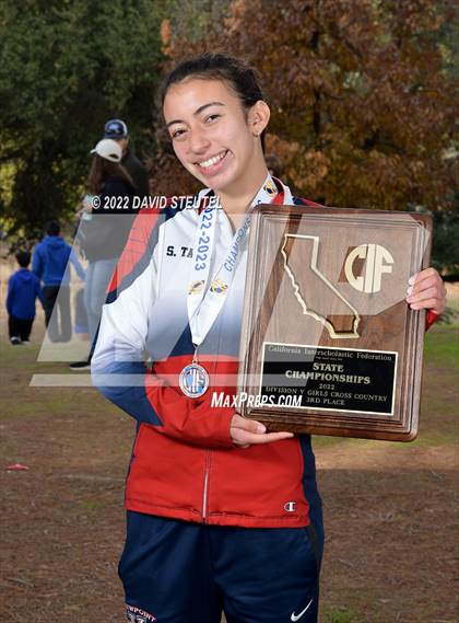 Thumbnail 3 in CIF State Cross Country Championships (Girls Awards) photogallery.