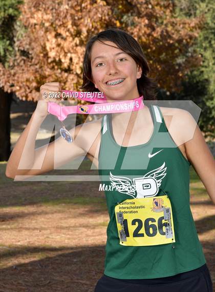 Thumbnail 3 in CIF State Cross Country Championships (Girls Awards) photogallery.