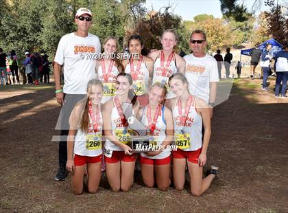 Thumbnail 1 in CIF State Cross Country Championships (Girls Awards) photogallery.