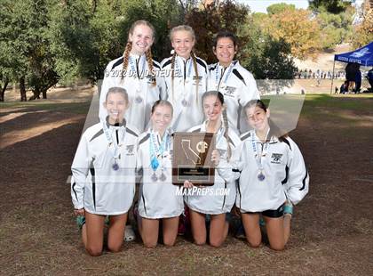 Thumbnail 1 in CIF State Cross Country Championships (Girls Awards) photogallery.