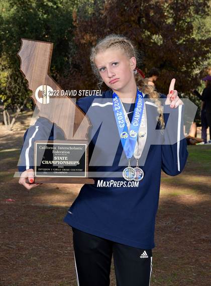 Thumbnail 3 in CIF State Cross Country Championships (Girls Awards) photogallery.