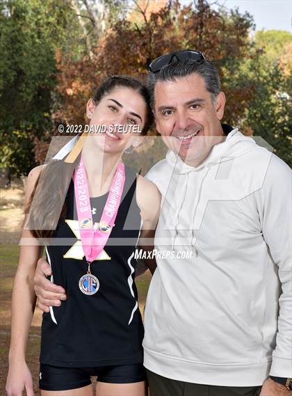 Thumbnail 2 in CIF State Cross Country Championships (Girls Awards) photogallery.