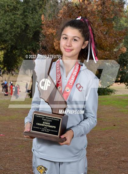 Thumbnail 1 in CIF State Cross Country Championships (Girls Awards) photogallery.