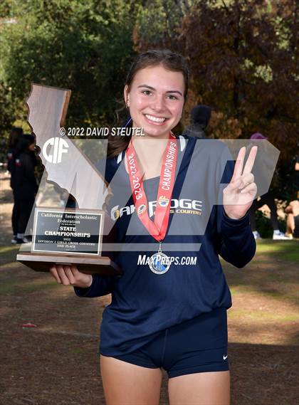Thumbnail 3 in CIF State Cross Country Championships (Girls Awards) photogallery.