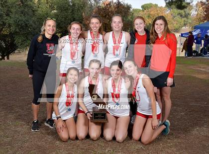 Thumbnail 2 in CIF State Cross Country Championships (Girls Awards) photogallery.