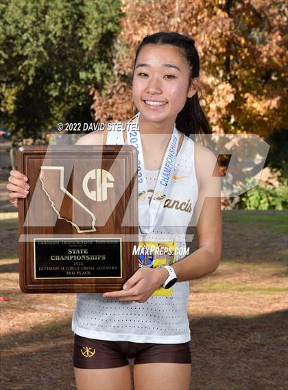 Thumbnail 3 in CIF State Cross Country Championships (Girls Awards) photogallery.