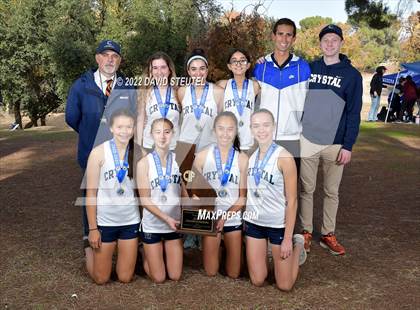 Thumbnail 3 in CIF State Cross Country Championships (Girls Awards) photogallery.