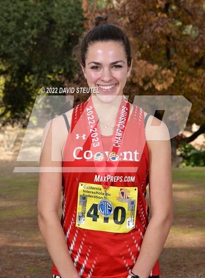 Thumbnail 1 in CIF State Cross Country Championships (Girls Awards) photogallery.