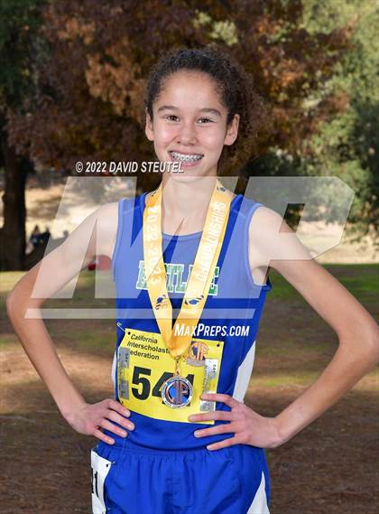 Thumbnail 2 in CIF State Cross Country Championships (Girls Awards) photogallery.
