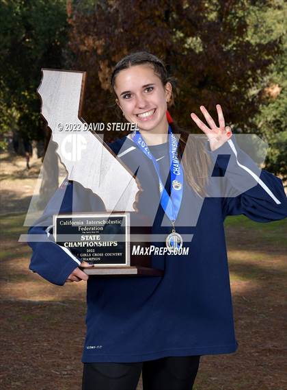 Thumbnail 3 in CIF State Cross Country Championships (Girls Awards) photogallery.