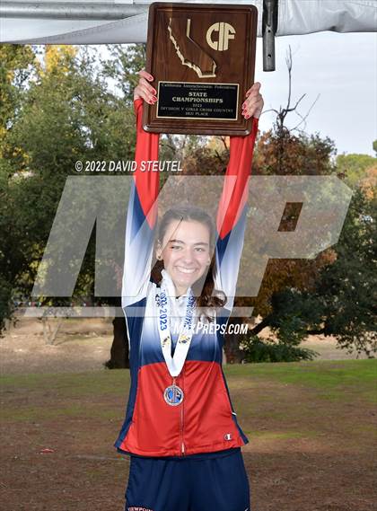 Thumbnail 1 in CIF State Cross Country Championships (Girls Awards) photogallery.