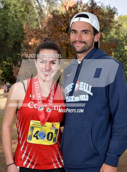 Thumbnail 2 in CIF State Cross Country Championships (Girls Awards) photogallery.