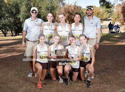 Thumbnail 2 in CIF State Cross Country Championships (Girls Awards) photogallery.