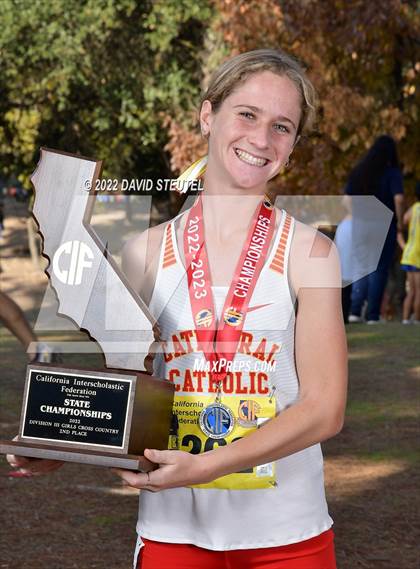 Thumbnail 3 in CIF State Cross Country Championships (Girls Awards) photogallery.