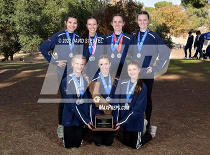 Thumbnail 1 in CIF State Cross Country Championships (Girls Awards) photogallery.