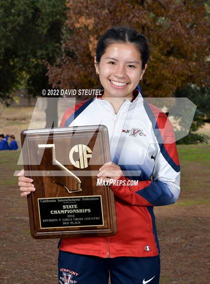 Thumbnail 1 in CIF State Cross Country Championships (Girls Awards) photogallery.