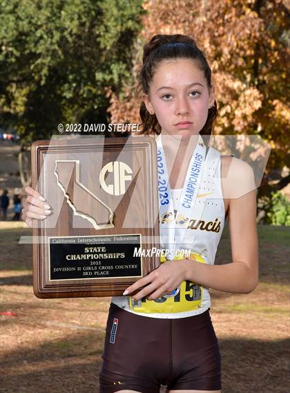 Thumbnail 2 in CIF State Cross Country Championships (Girls Awards) photogallery.