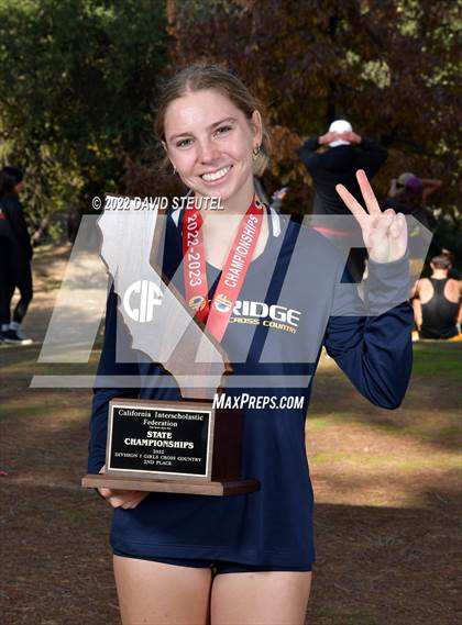 Thumbnail 2 in CIF State Cross Country Championships (Girls Awards) photogallery.