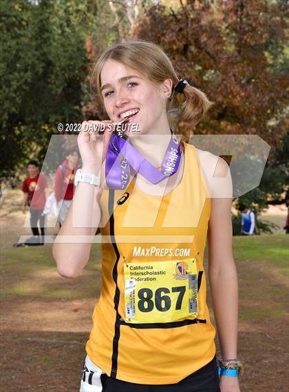 Thumbnail 3 in CIF State Cross Country Championships (Girls Awards) photogallery.