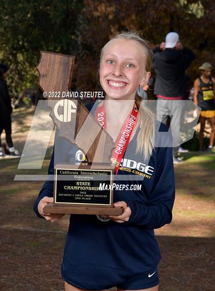 Thumbnail 3 in CIF State Cross Country Championships (Girls Awards) photogallery.