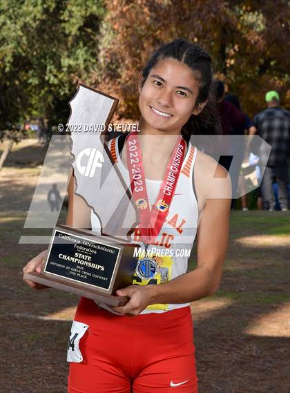 Thumbnail 1 in CIF State Cross Country Championships (Girls Awards) photogallery.