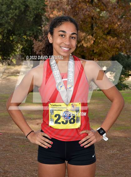 Thumbnail 1 in CIF State Cross Country Championships (Girls Awards) photogallery.