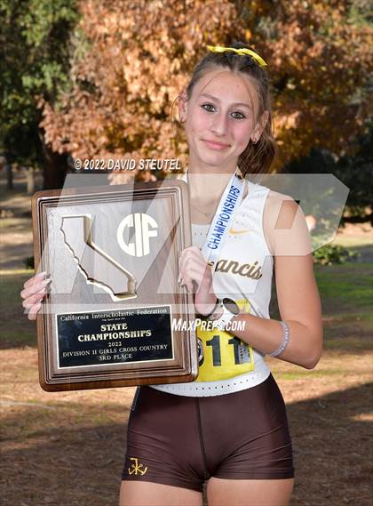 Thumbnail 3 in CIF State Cross Country Championships (Girls Awards) photogallery.