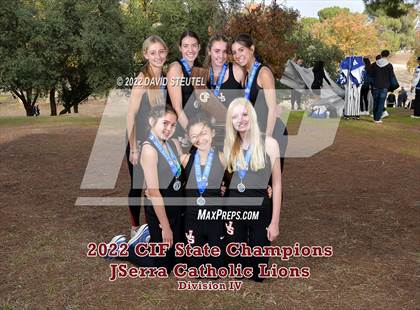 Thumbnail 2 in CIF State Cross Country Championships (Girls Awards) photogallery.