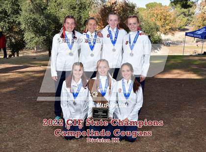 Thumbnail 2 in CIF State Cross Country Championships (Girls Awards) photogallery.